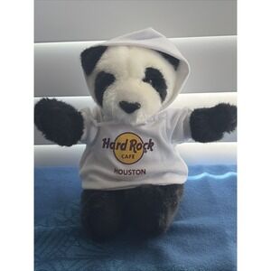 Hard Rock Cafe Hoodie Panda Houston TX 2017 EUC